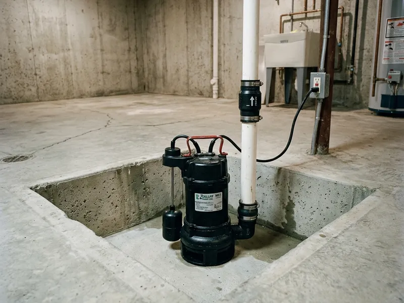 Sump Pump Installation Plumber in Palmyra, WI